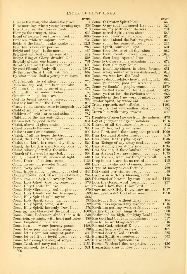 Psalms and Hymns and Spiritual Songs: a manual of worship for the church of Christ page 506