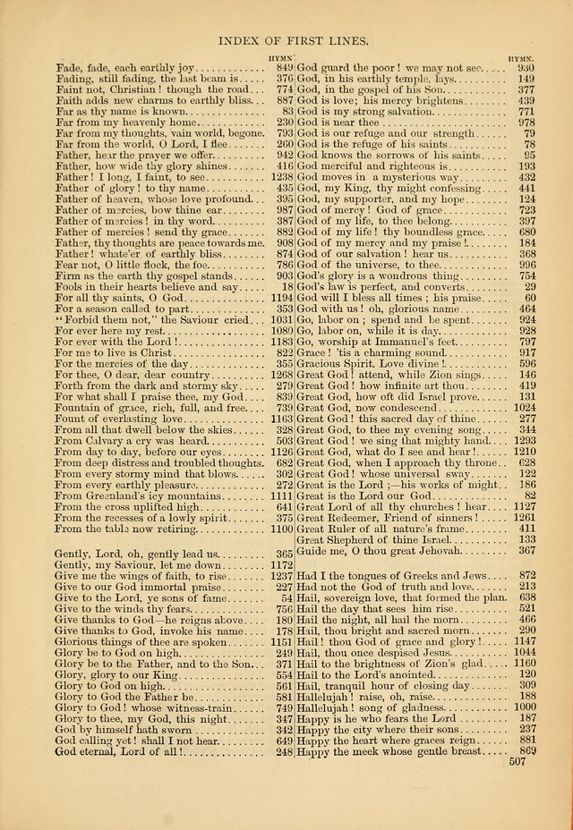 Psalms and Hymns and Spiritual Songs: a manual of worship for the church of Christ page 507