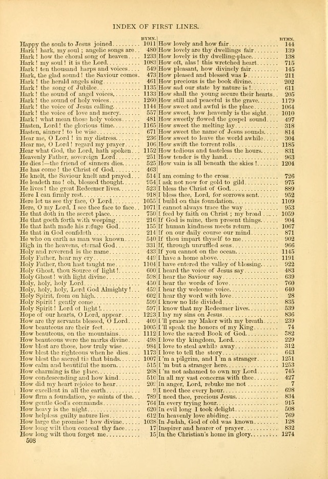 Psalms and Hymns and Spiritual Songs: a manual of worship for the church of Christ page 508