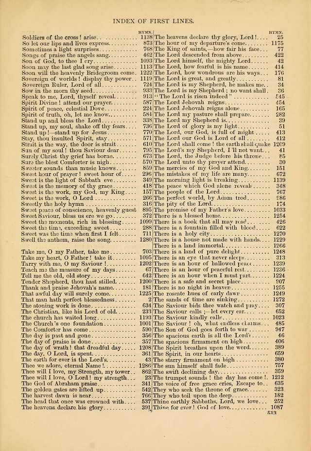 Psalms and Hymns and Spiritual Songs: a manual of worship for the church of Christ page 513