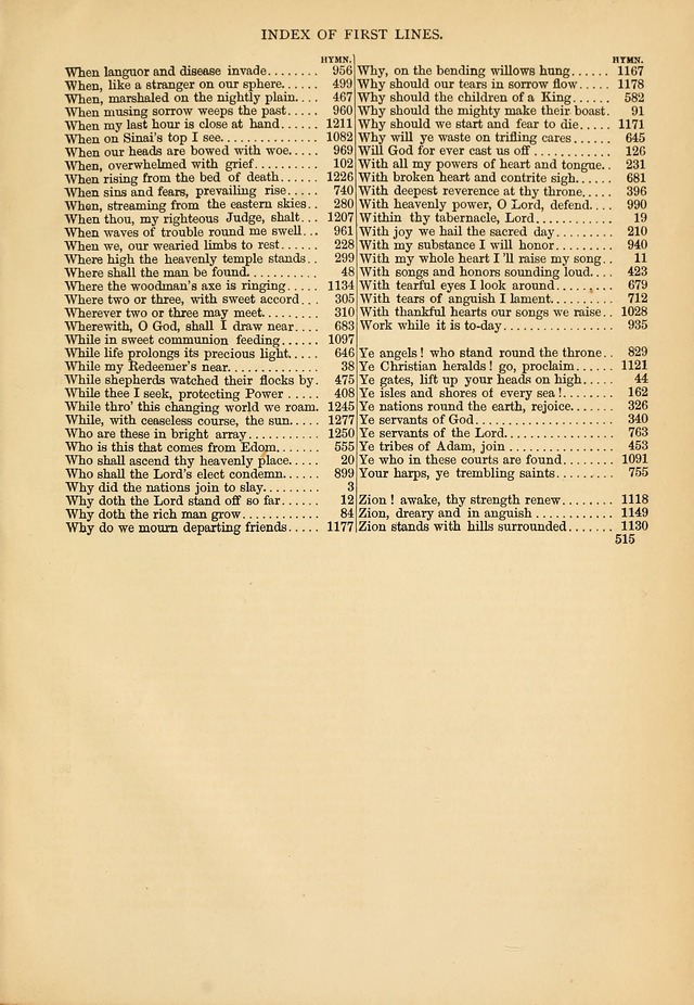 Psalms and Hymns and Spiritual Songs: a manual of worship for the church of Christ page 515