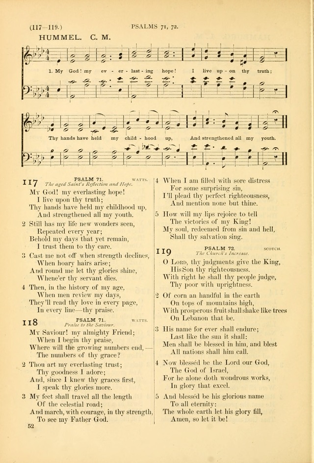 Psalms and Hymns and Spiritual Songs: a manual of worship for the church of Christ page 52