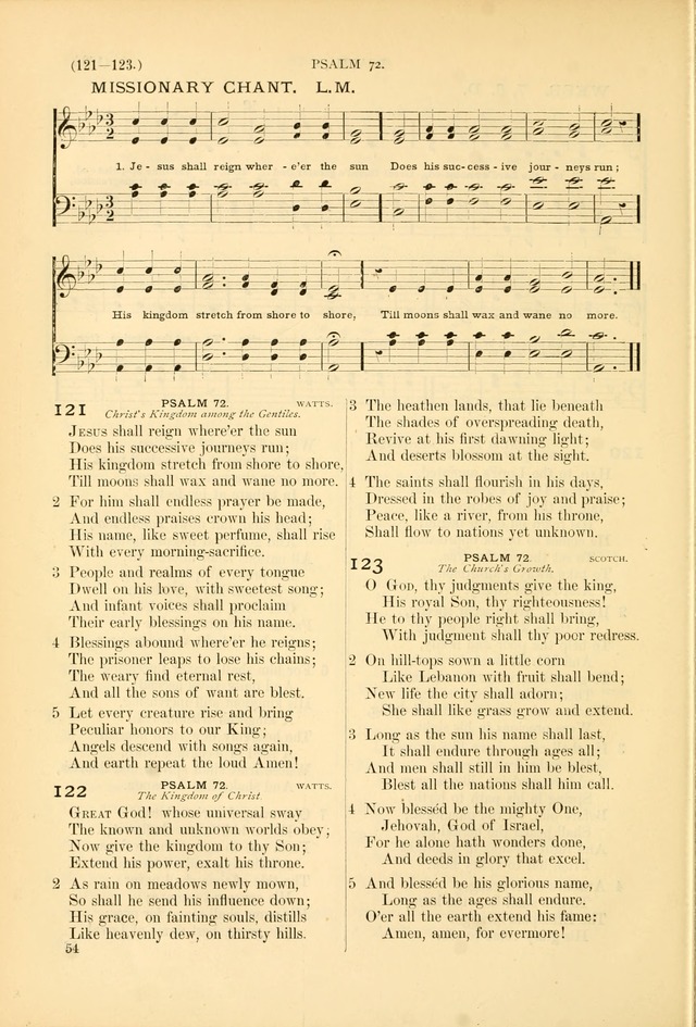 Psalms and Hymns and Spiritual Songs: a manual of worship for the church of Christ page 54