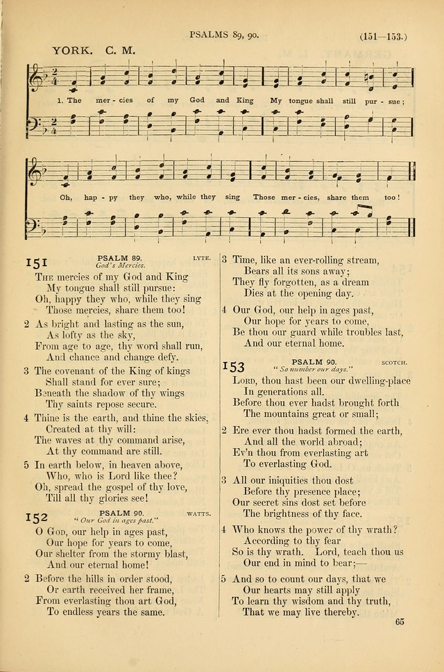 Psalms and Hymns and Spiritual Songs: a manual of worship for the church of Christ page 65