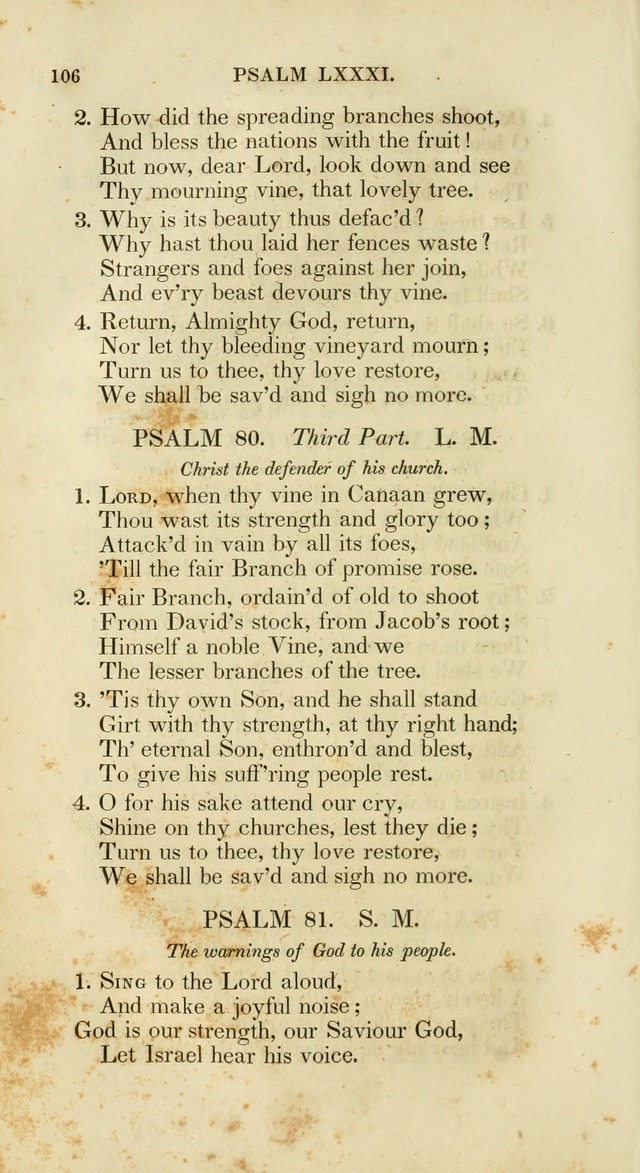 Psalms and Hymns, for the Use of the German Reformed Church, in the United States of America. (2nd ed.) page 109