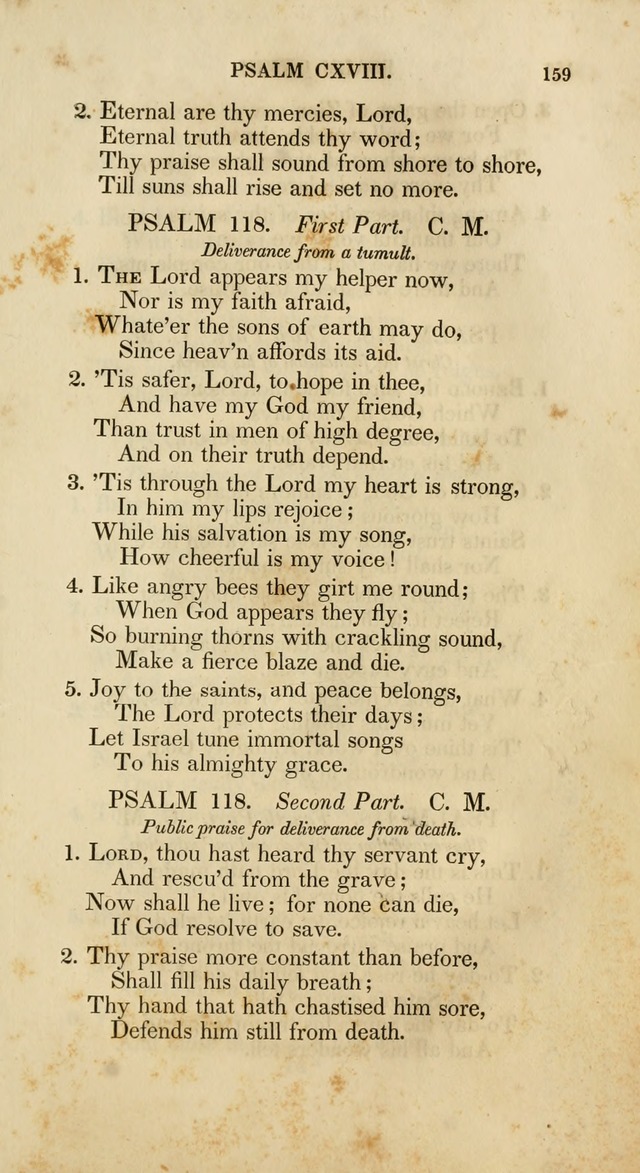 Psalms and Hymns, for the Use of the German Reformed Church, in the United States of America. (2nd ed.) page 162