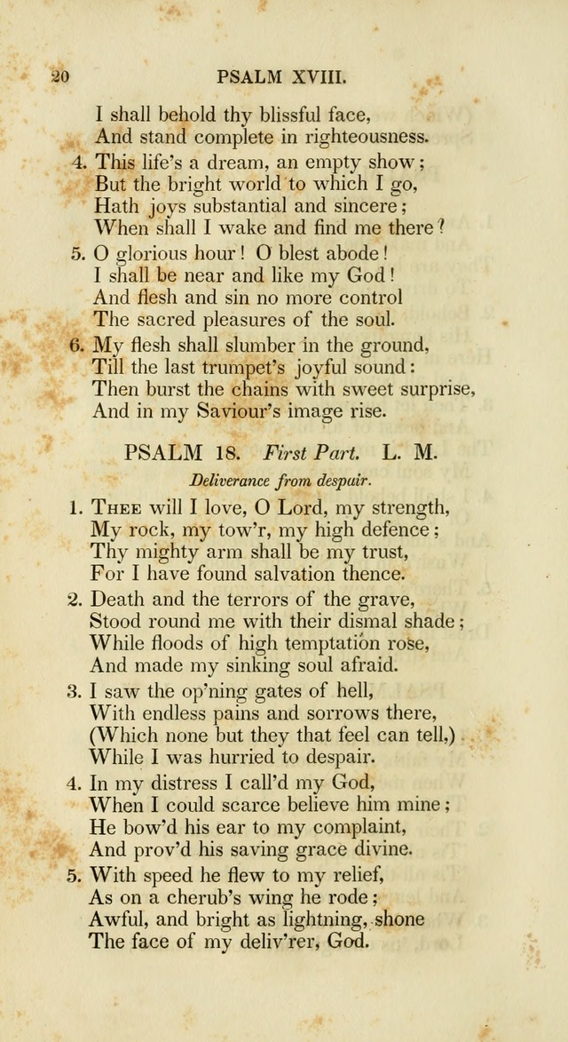 Psalms and Hymns, for the Use of the German Reformed Church, in the United States of America. (2nd ed.) page 23