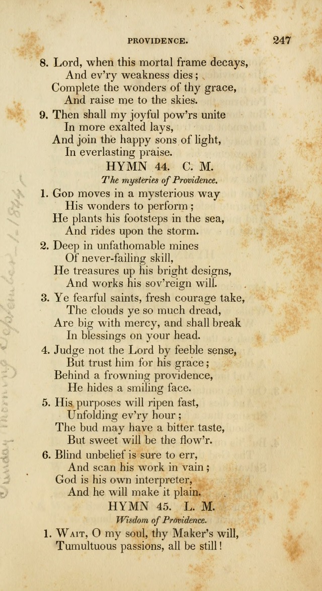 Psalms and Hymns, for the Use of the German Reformed Church, in the United States of America. (2nd ed.) page 250