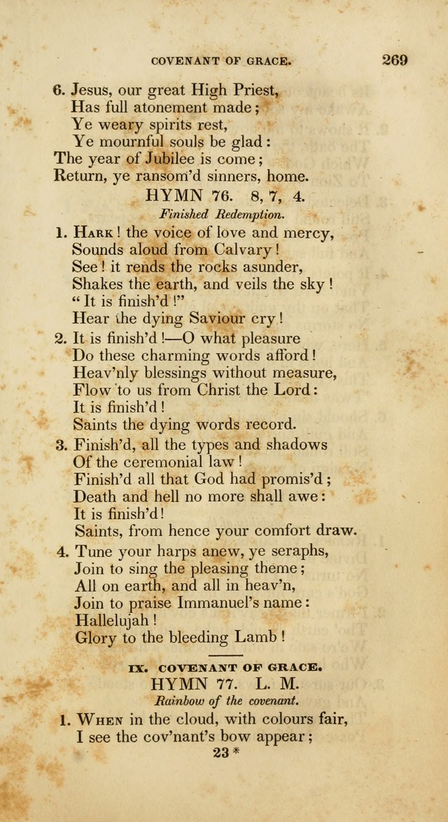 Psalms and Hymns, for the Use of the German Reformed Church, in the United States of America. (2nd ed.) page 272