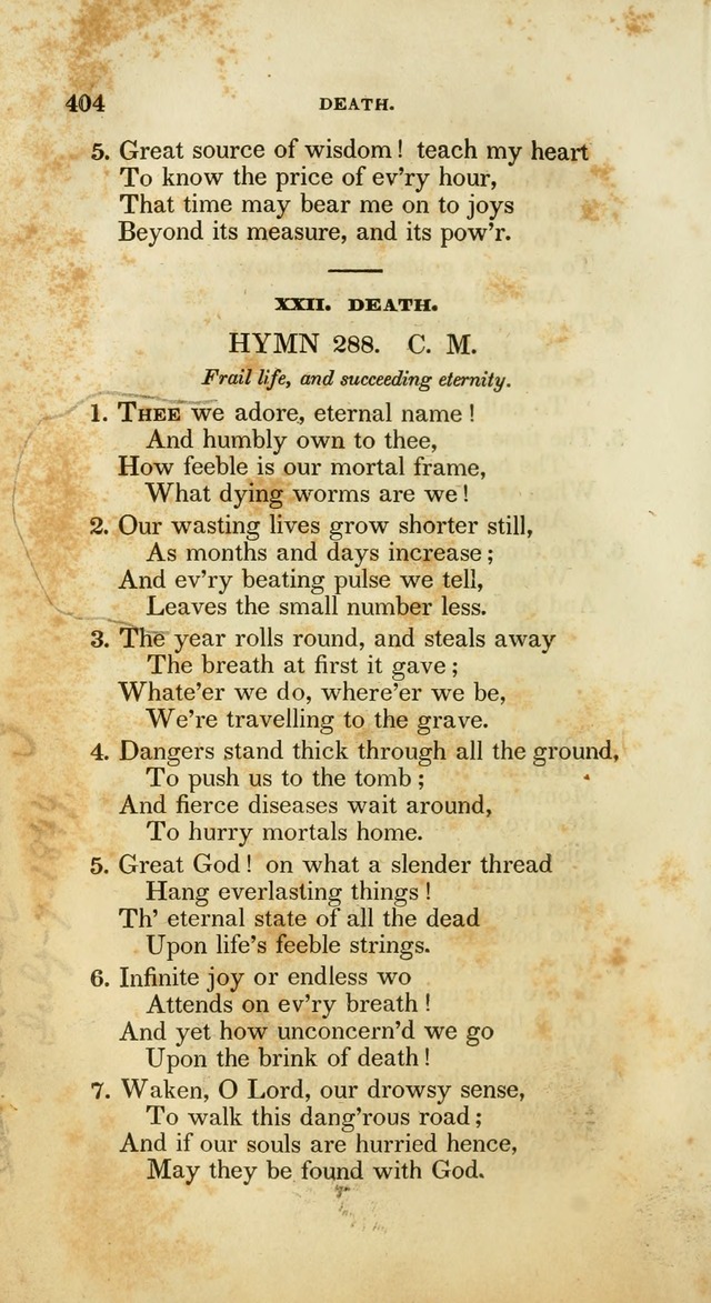 Psalms and Hymns, for the Use of the German Reformed Church, in the United States of America. (2nd ed.) page 407