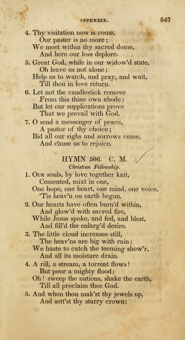 Psalms and Hymns, for the Use of the German Reformed Church, in the United States of America. (2nd ed.) page 550