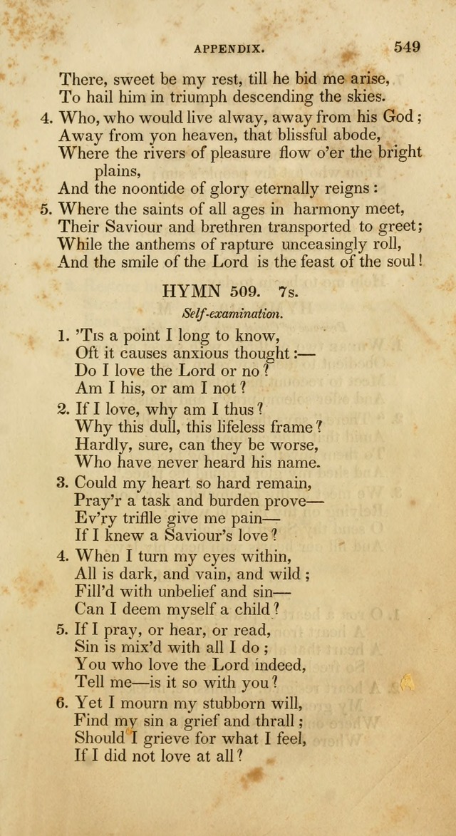 Psalms and Hymns, for the Use of the German Reformed Church, in the United States of America. (2nd ed.) page 552