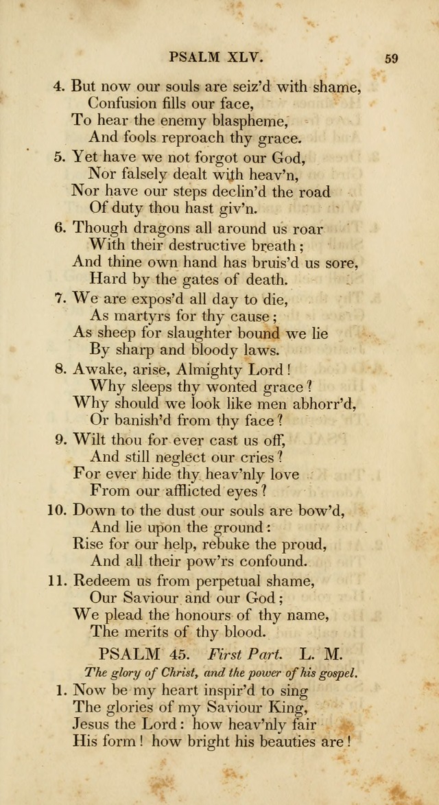 Psalms and Hymns, for the Use of the German Reformed Church, in the United States of America. (2nd ed.) page 62