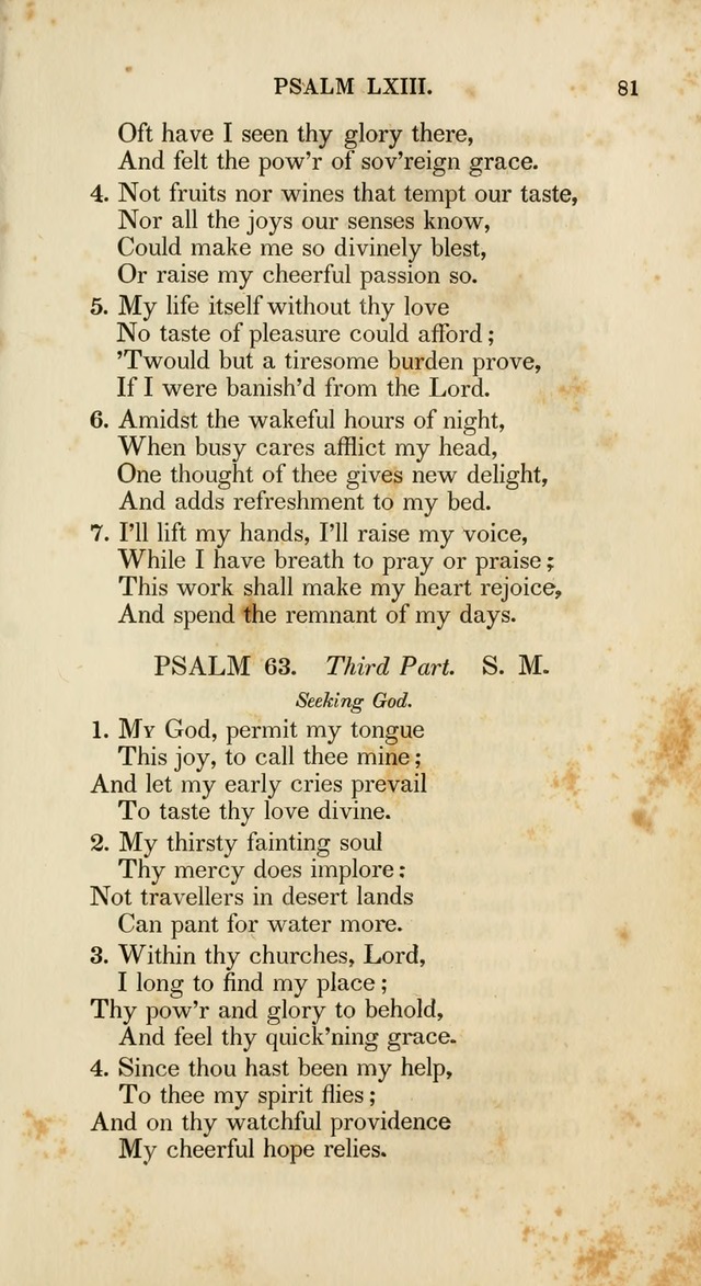 Psalms and Hymns, for the Use of the German Reformed Church, in the United States of America. (2nd ed.) page 84