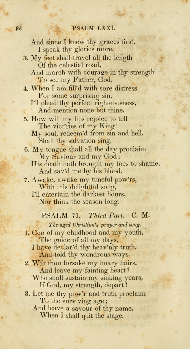 Psalms and Hymns, for the Use of the German Reformed Church, in the United States of America. (2nd ed.) page 95