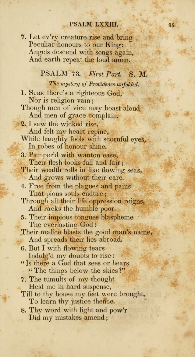 Psalms and Hymns, for the Use of the German Reformed Church, in the United States of America. (2nd ed.) page 98