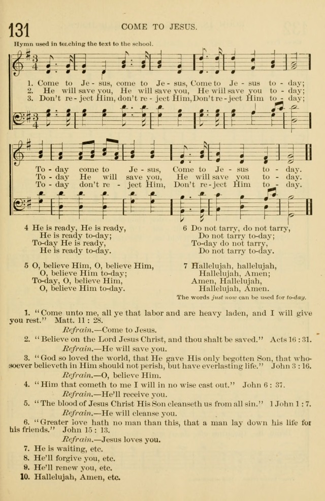 The Primary and Junior Hymnal page 107