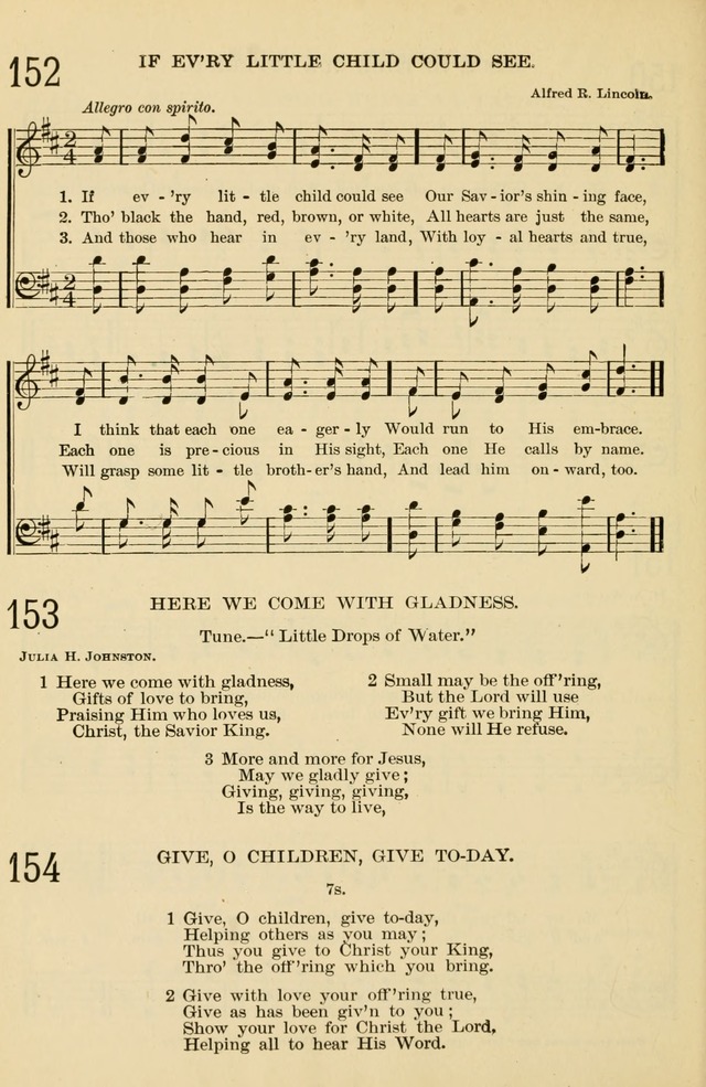 The Primary and Junior Hymnal page 124