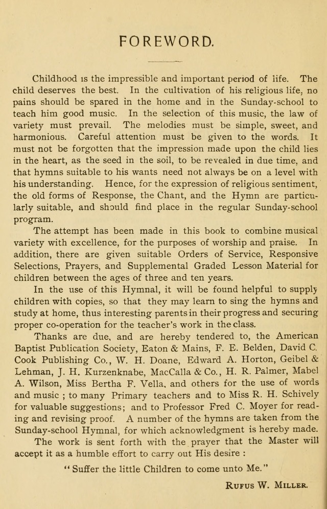 The Primary and Junior Hymnal page 6