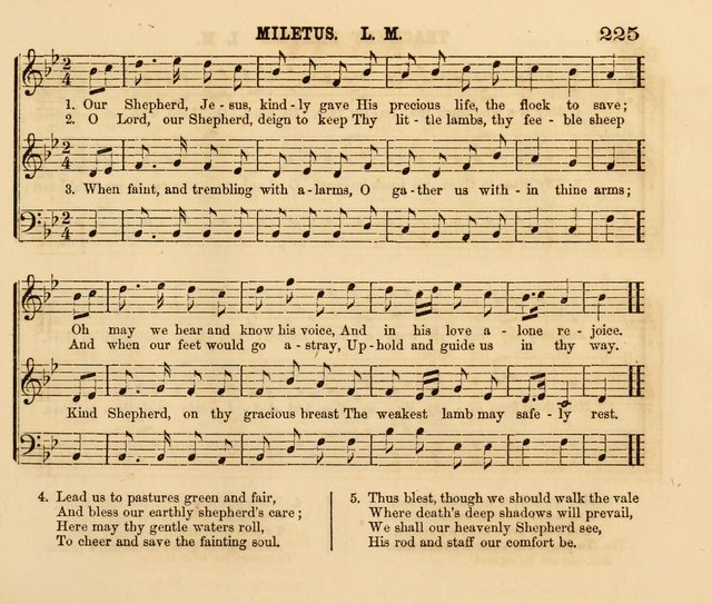 The Presbyterian Juvenile Psalmodist page 225