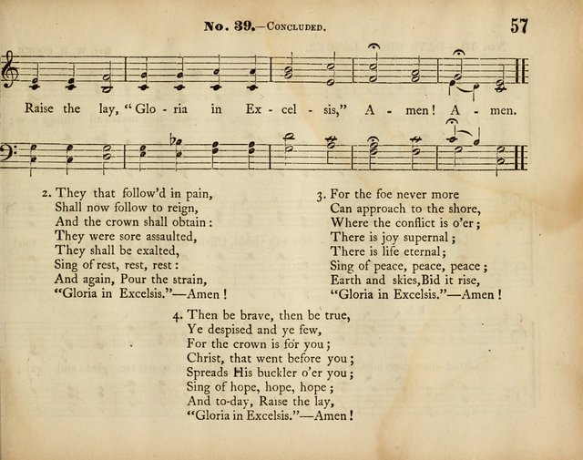 Palm Leaves: a collection of Sunday school tunes and carols for the use of the Protestant Episcopal Church page 57