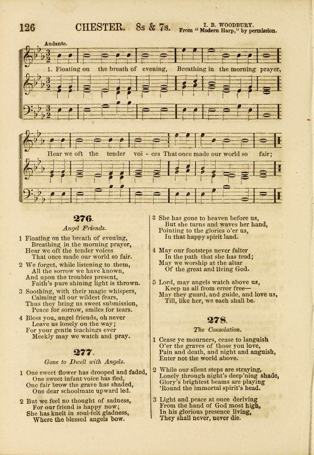 The Psalms of Life: A Compilation of Psalms, Hymns, Chants, Anthems, &c. Embodying the Spiritual, Progressive and Reformatory Sentiment of the Present Age page 126