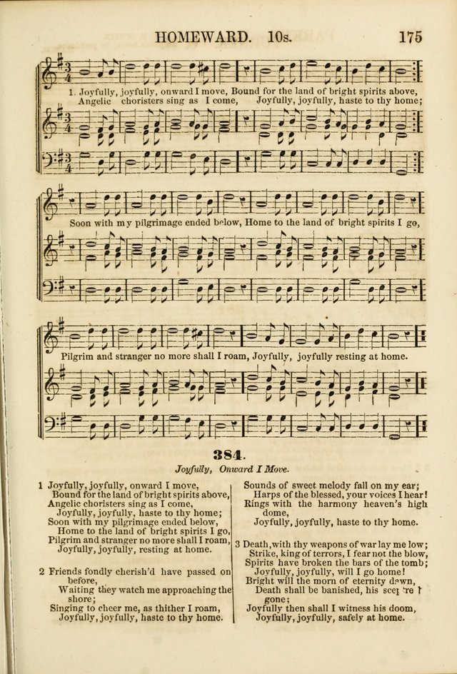 The Psalms of Life: A Compilation of Psalms, Hymns, Chants, Anthems, &c. Embodying the Spiritual, Progressive and Reformatory Sentiment of the Present Age page 175