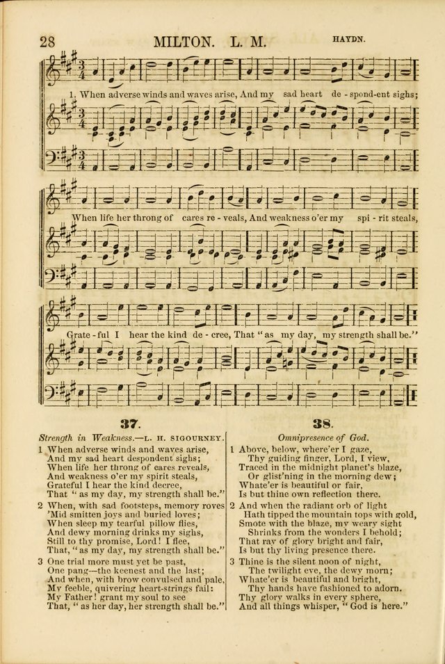 The Psalms of Life: A Compilation of Psalms, Hymns, Chants, Anthems, &c. Embodying the Spiritual, Progressive and Reformatory Sentiment of the Present Age page 28