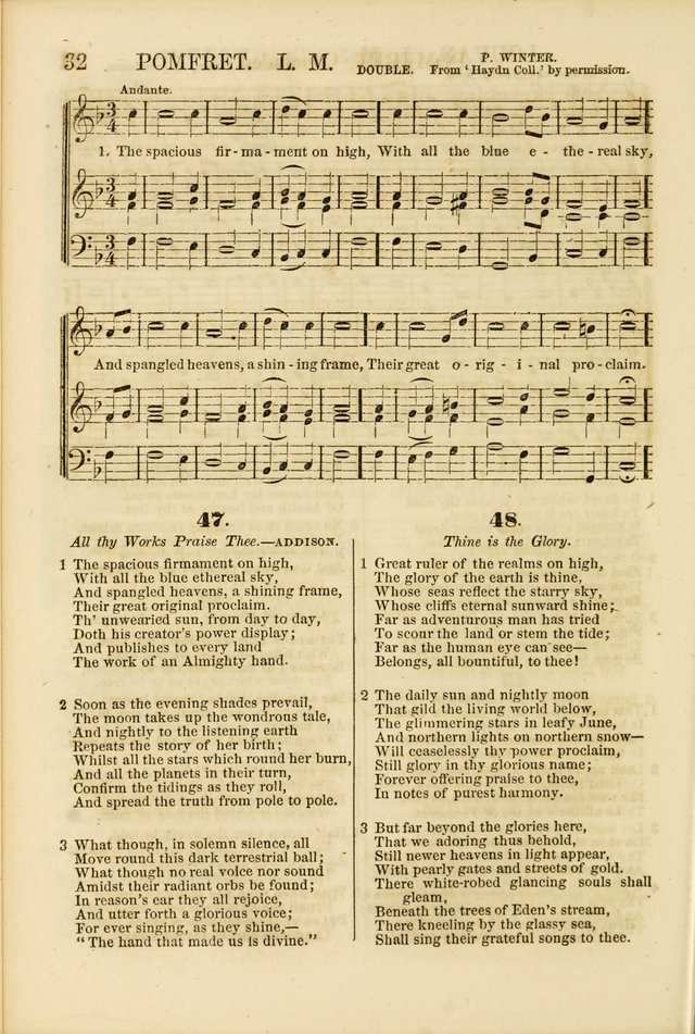 The Psalms of Life: A Compilation of Psalms, Hymns, Chants, Anthems, &c. Embodying the Spiritual, Progressive and Reformatory Sentiment of the Present Age page 32