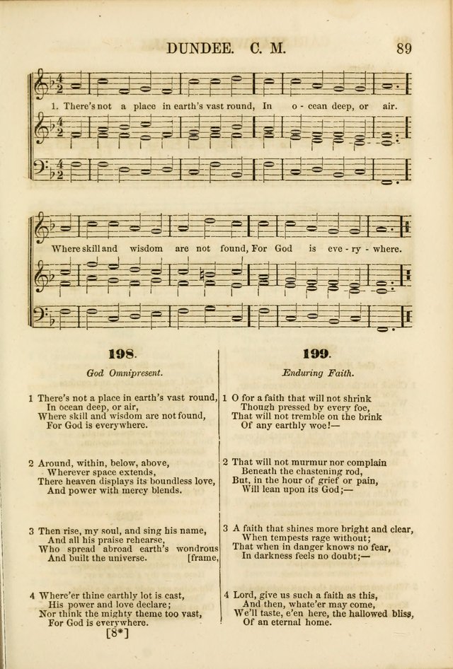 The Psalms of Life: A Compilation of Psalms, Hymns, Chants, Anthems, &c. Embodying the Spiritual, Progressive and Reformatory Sentiment of the Present Age page 89