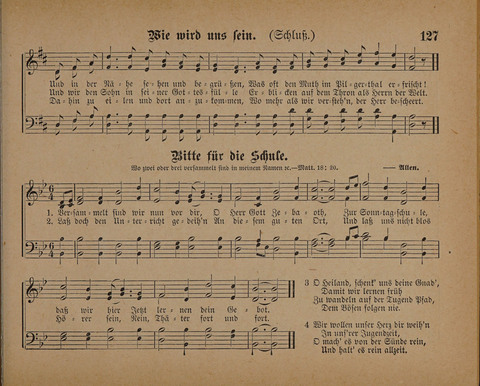 Pilger Lieder: für die Sonntagschule, Erbauungsstunde, Familie, u.s.w. page 127