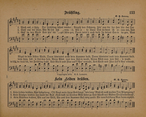 Pilger Lieder: für die Sonntagschule, Erbauungsstunde, Familie, u.s.w. page 133
