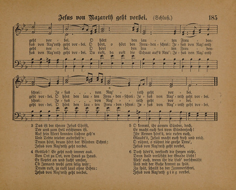 Pilger Lieder: für die Sonntagschule, Erbauungsstunde, Familie, u.s.w. page 185