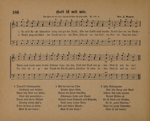 Pilger Lieder: für die Sonntagschule, Erbauungsstunde, Familie, u.s.w. page 186