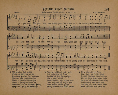 Pilger Lieder: für die Sonntagschule, Erbauungsstunde, Familie, u.s.w. page 187