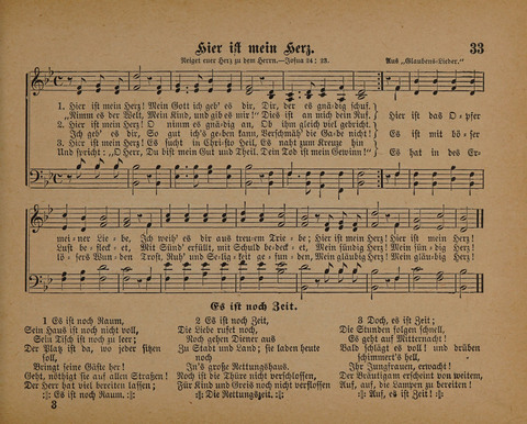 Pilger Lieder: für die Sonntagschule, Erbauungsstunde, Familie, u.s.w. page 33