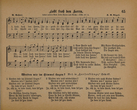 Pilger Lieder: für die Sonntagschule, Erbauungsstunde, Familie, u.s.w. page 65