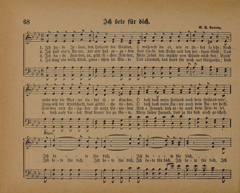 Pilger Lieder: für die Sonntagschule, Erbauungsstunde, Familie, u.s.w. page 68