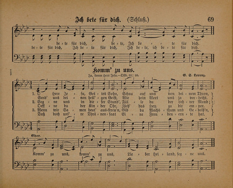 Pilger Lieder: für die Sonntagschule, Erbauungsstunde, Familie, u.s.w. page 69