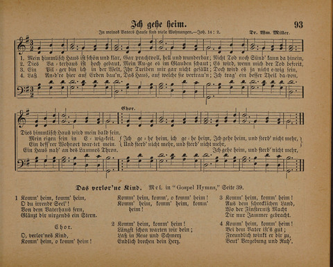 Pilger Lieder: für die Sonntagschule, Erbauungsstunde, Familie, u.s.w. page 93