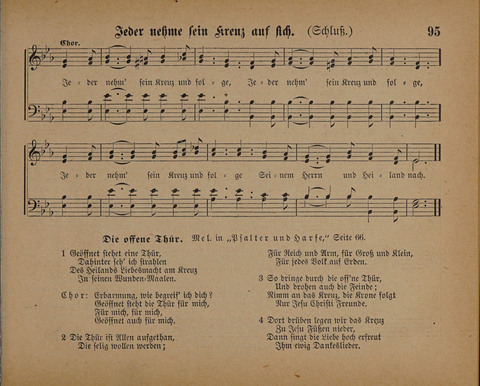 Pilger Lieder: für die Sonntagschule, Erbauungsstunde, Familie, u.s.w. page 95