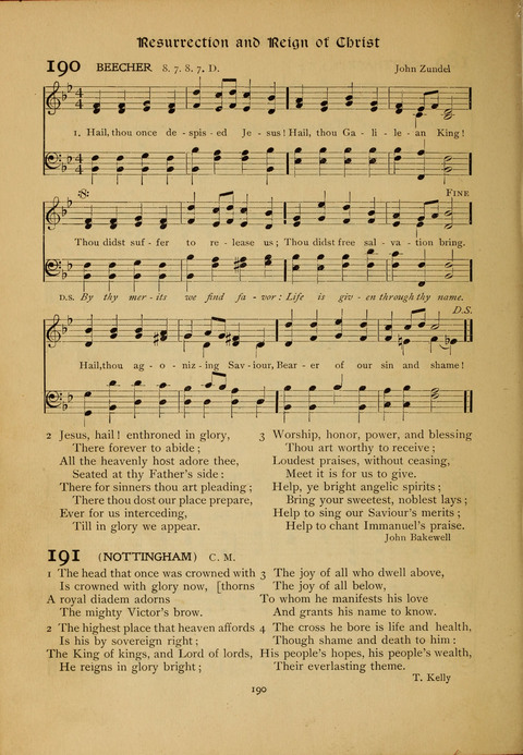 The Primitive Methodist Church Hymnal: containing also selections from scripture for responsive reading page 122