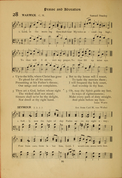 The Primitive Methodist Church Hymnal: containing also selections from scripture for responsive reading page 18