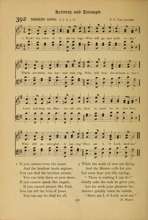 The Primitive Methodist Church Hymnal: containing also selections from scripture for responsive reading page 252