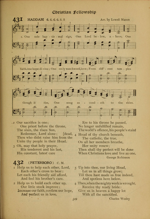 The Primitive Methodist Church Hymnal: containing also selections from scripture for responsive reading page 281