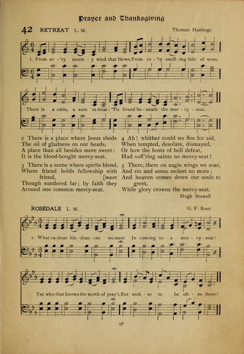 The Primitive Methodist Church Hymnal: containing also selections from scripture for responsive reading page 29