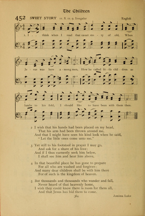 The Primitive Methodist Church Hymnal: containing also selections from scripture for responsive reading page 296