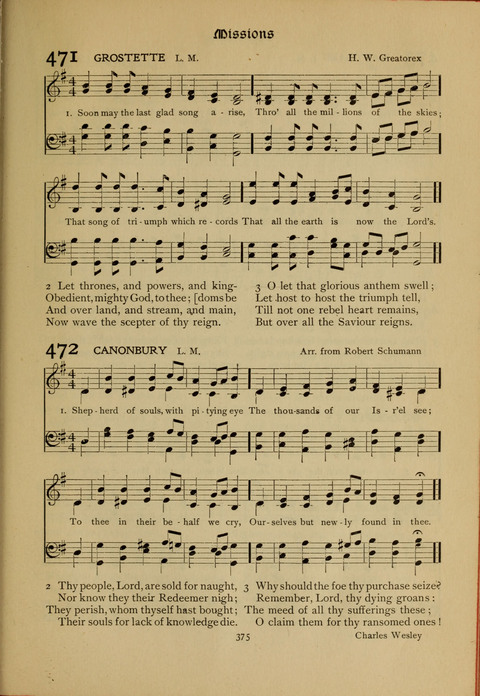 The Primitive Methodist Church Hymnal: containing also selections from scripture for responsive reading page 307