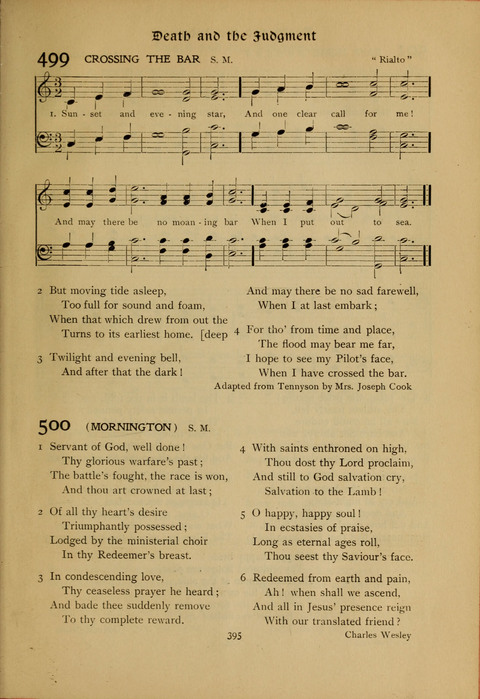 The Primitive Methodist Church Hymnal: containing also selections from scripture for responsive reading page 327