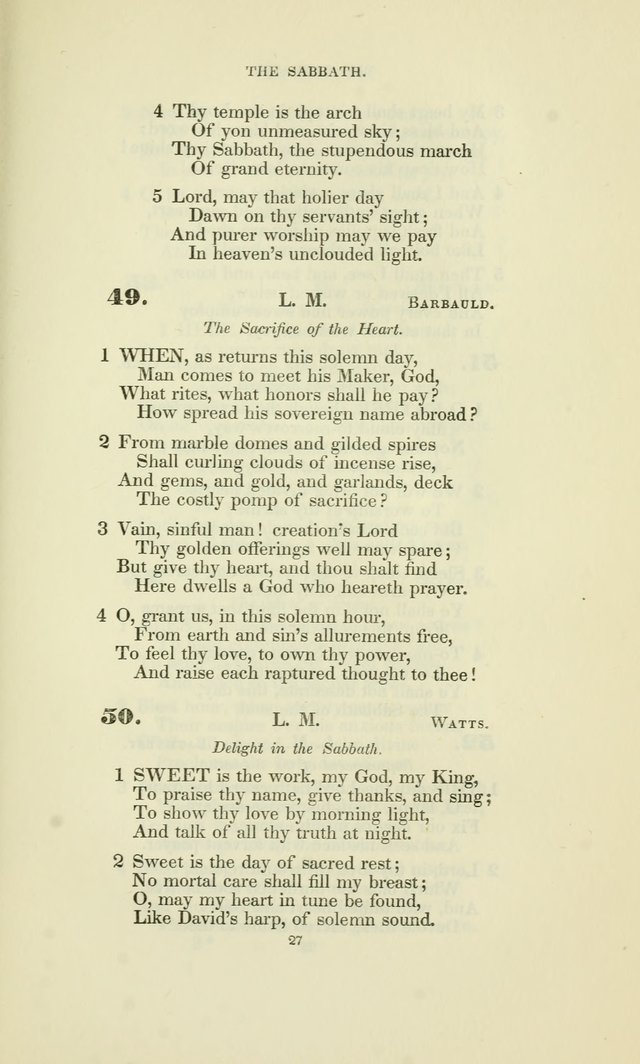 The Psalmist: a New Collection of Hymns for the Use of the Baptist Churches page 100